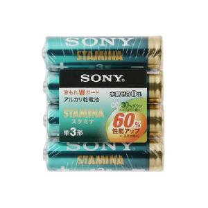 ＳＯＮＹ　アルカリ乾電池 単3形　LR6SG-4PD　（4本パック）｜yoshiba-direct