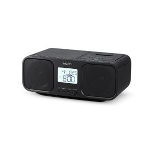 即納在庫あり ＳＯＮＹ　CDラジオカセットレコーダー　CFD-S401/B (ブラック)