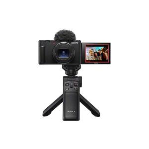 即納在庫あり ＳＯＮＹ　デジタルスチルカメラ VLOGCAM ZV-1 II ZV-1M2G B (ブラック) シューティンググリップキット｜yoshiba-direct