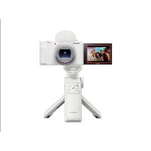 即納在庫あり ＳＯＮＹ　デジタルスチルカメラ VLOGCAM ZV-1 II ZV-1M2G W (ホワイト) シューティンググリップキット｜yoshiba-direct