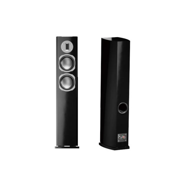 QUADRAL Chromium Style 65 ブラック/ペア　トールボーイ型スピーカー　クアド...