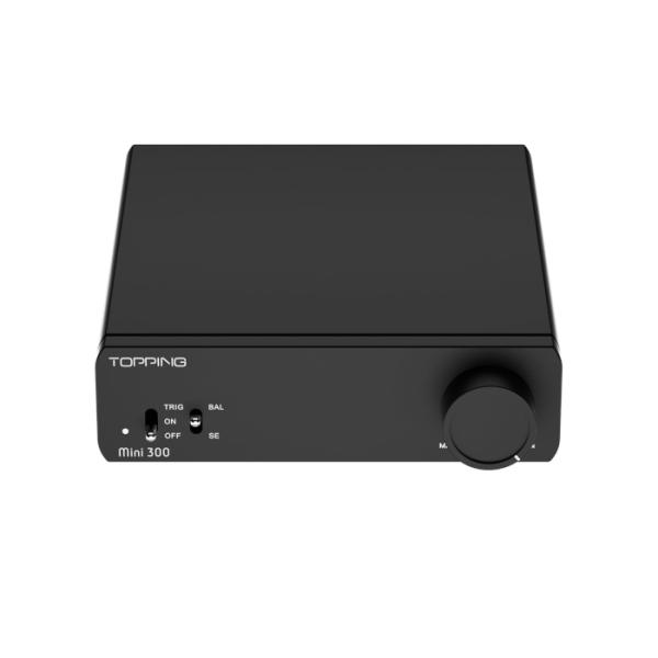 TOPPING Mini300 ブラック 1台 コンパクトデスクトップパワーアンプ Mini300 ...