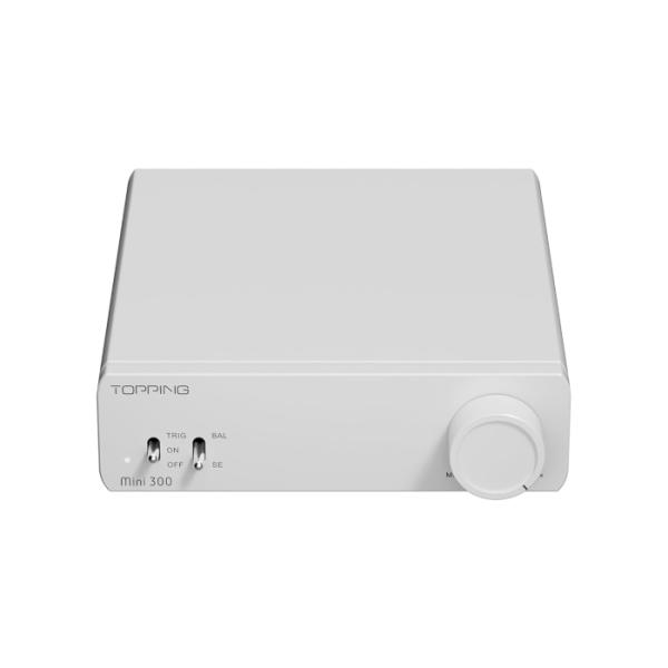 TOPPING Mini300 ホワイト 1台 コンパクトデスクトップパワーアンプ Mini300 ...