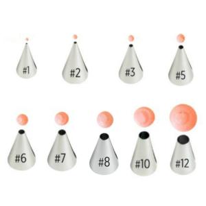 Wilton ウィルトン 口金 丸  アイシング絞り口