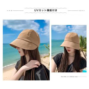 ＼即納/帽子 キャスケット レディース UVカ...の詳細画像2