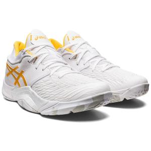 ASICS（アシックス） UNPRE ARS LOW 1063A056 100 WHITE/SAFFRON 白×黄