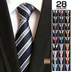 ネクタイ 高級 ストライプ メンズ ビジネス カジュアル