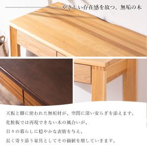 仏壇台 デスク 仏壇下台 机 幅80 2色展開...の詳細画像3