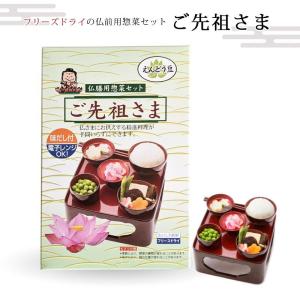 フリーズドライ仏膳用惣菜セット ご先祖さま お供え 禅宗 簡単 電子