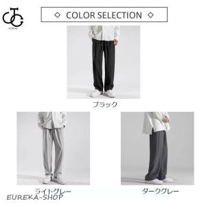 ジョガーパンツ メンズ ワイドパンツ スウェッ...の詳細画像4