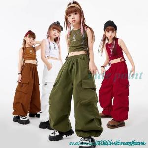 カーゴパンツ ダンス衣装 キッズ ズボン ダンス...の商品画像