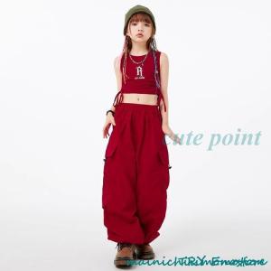 カーゴパンツ ダンス衣装 キッズ ズボン ダン...の詳細画像2