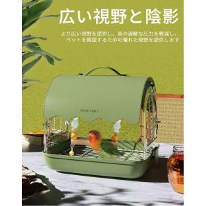 鳥キャリー 鳥 キャリーケージ インコ 移動用...の詳細画像5