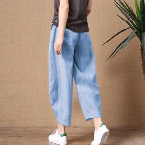 ガウチョパンツ レディース 夏 ワイドパンツ ...の詳細画像5