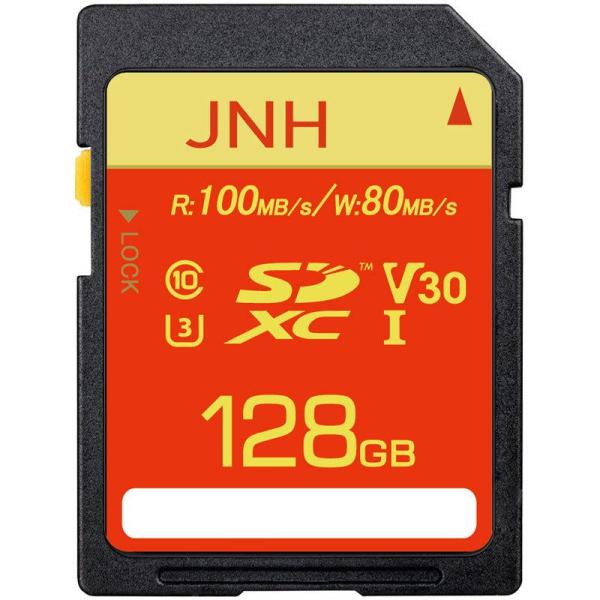 SDカード セール SDXCカード 128GB JNHブランド 超高速R:100MB/s W:80M...