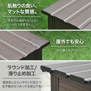 物置 屋外 収納ボックス フタ付き 中型 大型...の詳細画像3