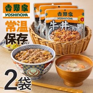 吉野家 牛丼 常温保存タイプ 牛丼の具 お試し2袋セット　レトルト
