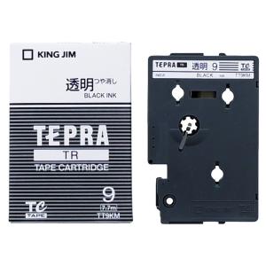 テプラTR テープカートリッジ 白ラベル 12mm TC12S ( 1コ入 )/ テプラ