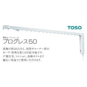 TOSO電動カーテンレールプログレス50セット 製作長100〜900cm｜yoshioka