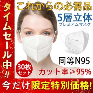 N95マスク同等 KN95マスク 30枚 使い捨て 3D立体 不織布