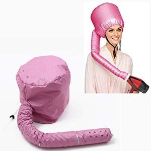 SiyuXinyiドライヤーキャップ ，ポータブルヘアドライヤーハット 伸縮性のあるグリップと 乾燥 スタイリング カーリング ケアのための延長ホース