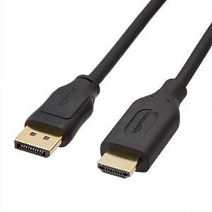 Amazonベーシック DisplayPort to HDMI A/Mケーブル 1.8m HDMI 1.4規格