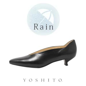 YOSHITO（ヨシト） パンプス OR8905 ブラック ライトブルーコンビ