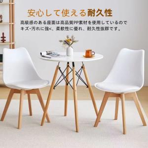 チューリップチェア ダイニングチェア イームズ...の詳細画像1