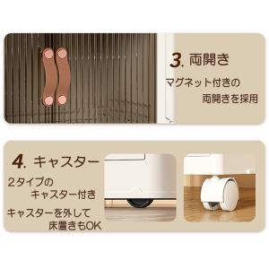 収納ボックス 折りたたみ 扉付き 両開き 前開...の詳細画像5