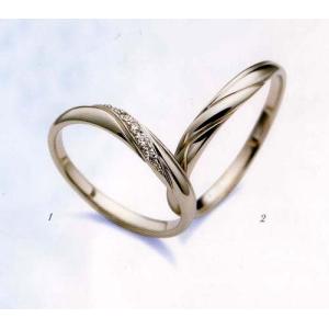 LANVIN (ランバン) La vie en bleu　結婚指輪（写真右側）　5924053｜yosii-bungu