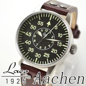 ラコ Laco 腕時計 861690 パイロットウォッチ　21系自動巻シリーズ Aachen アーヘン メンズ｜yosii-bungu