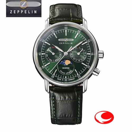 ZEPPELIN ツェッペリン   MARINE  8635-4     ドイツ製 メンズ  月の満...