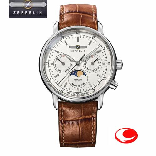 ZEPPELIN ツェッペリン   MARINE 8637-1     ドイツ製 メンズ  月の満ち...
