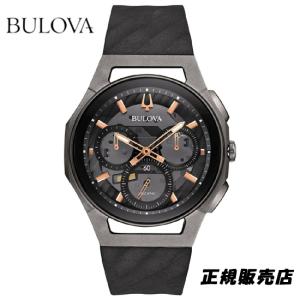 あすつく　ブローバ   BULOVA  腕時計 メンズ カーブ CURV クロノグラフ 98A162   [正規輸入品] （正規3年保証）｜yosii-bungu