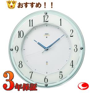 セイコー　掛け時計  SEIKO EMBLEM  エムブレム　電波掛け時計　HS546S｜yosii-bungu