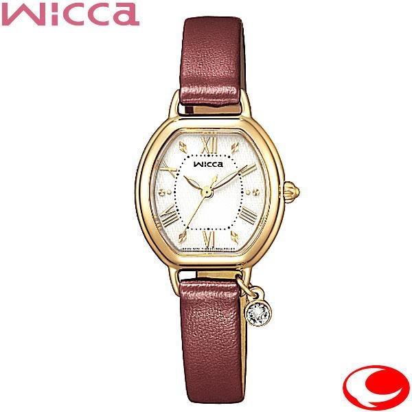 CITIZEN Wicca（ウイッカ） ソーラーテック KP2-523-92 限定モデルイヤーカフセ...