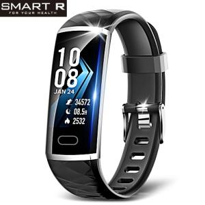 スマート R SMART R スマートウォッチ L８ ブラック メンズ レディース 腕時計 iphone対応 Android対応【タスク保証付き】｜yosii-bungu