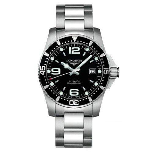 あすつく　LONGINES ロンジン 腕時計 ハイドロコンクエスト ブラック文字板　41mm　300...