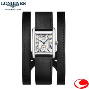 あすつく　LONGINES ロンジン 腕時計 MINI DOLCEVITA ドルチェヴィータミニ  L5.200.4.71.0 正規品 巻きストラップモデル （信頼の2年保証付）｜yosii-bungu