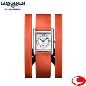 あすつく　LONGINES ロンジン 腕時計 MINI DOLCEVITA ドルチェヴィータミニ  L5.200.4.75.8 正規品 巻きストラップモデル （信頼の2年保証付）｜yosii-bungu