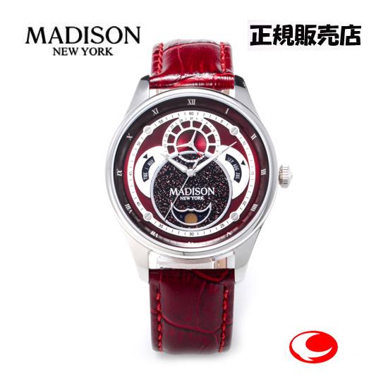 MADISON NEW YORK マディソン ニューヨーク 腕時計  イカロス　MA011011-3...