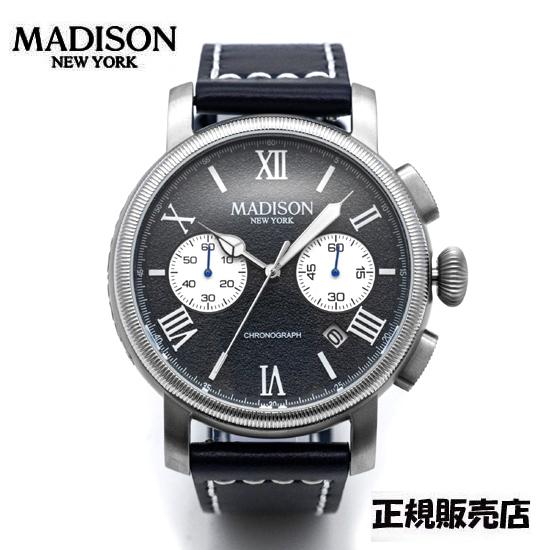 あすつく　マディソン・ニューヨーク MADISON NEW YORK Vandam ヴァンダム 腕時...