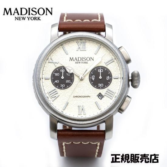 あすつく　マディソン・ニューヨーク MADISON NEW YORK Vandam ヴァンダム 腕時...