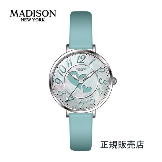 マディソン ニューヨーク プレザント 腕時計 MA012011-4　3年間保証