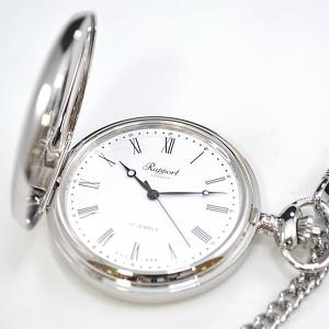 RAPPORT（ラポート） 懐中時計 手巻き デミハンター オープンハート