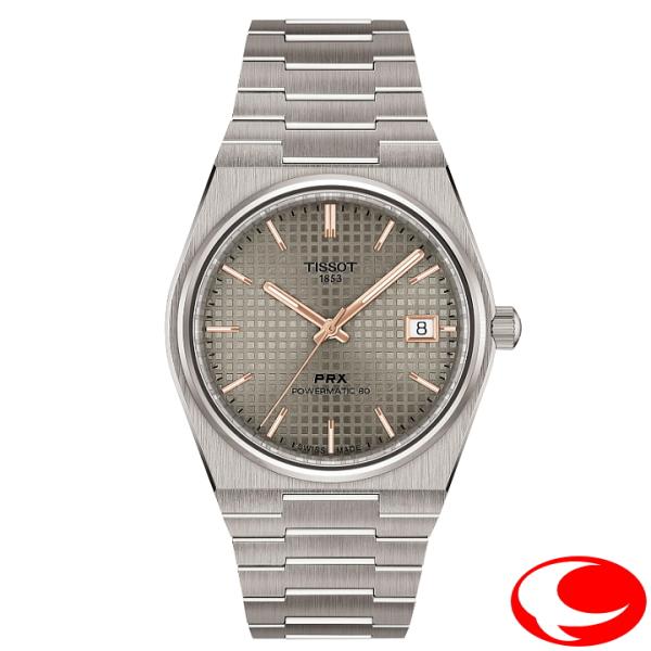 あすつく【TISSOT】ティソ 腕時計 TISSOT PRX チタニウム 38mm  アンスラサイト...