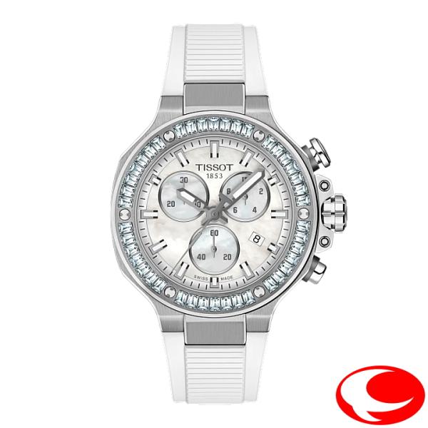 あすつく【TISSOT】ティソ Tレース クォーツ クロノグラフ 38mm T14181797111...