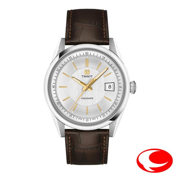 あすつく TISSOT ティソ Visodate ヴィソデート 39mm 自動巻き パワーマティック...