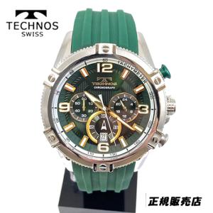 TECHNOS（時計） メンズウォッチ（文字盤カラー：グリーン系）の商品 