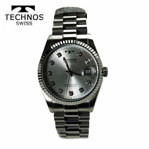 テクノス(TECHNOS) メンズ 腕時計　5気圧防水　T9604SS 10ポイント